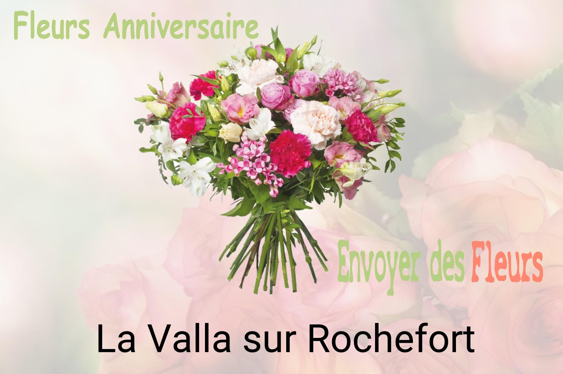 Bouquet de fleurs d’anniversaire livré à La Valla-sur-Rochefort