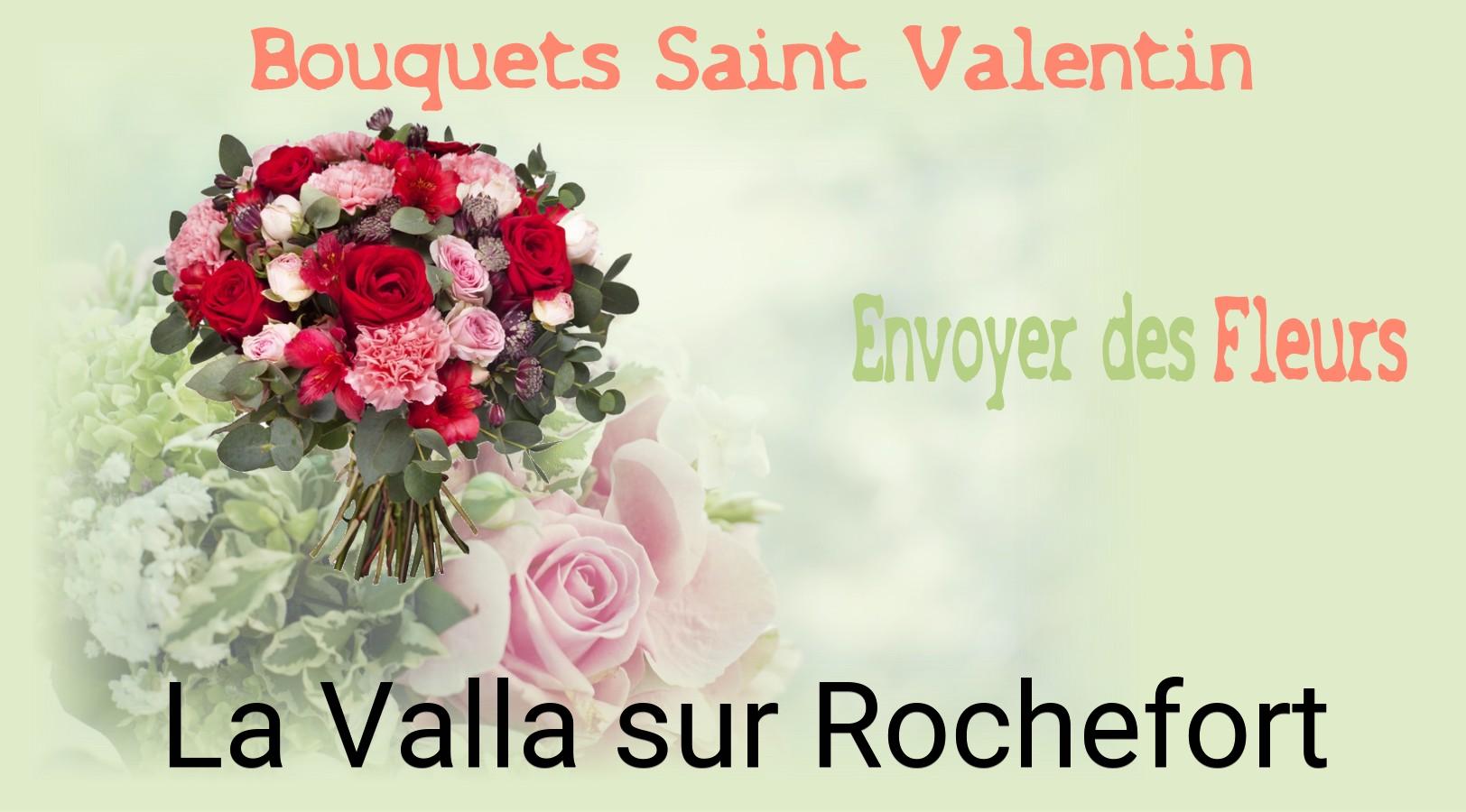 Roses de Saint-Valentin livrées à La Valla-sur-Rochefort